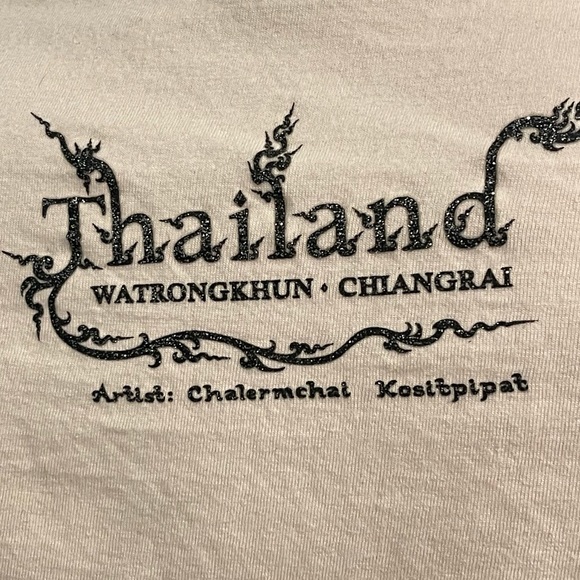 Unbelievable Thailand Ganesha Elephant glitter Tee - Picture 5 of 5